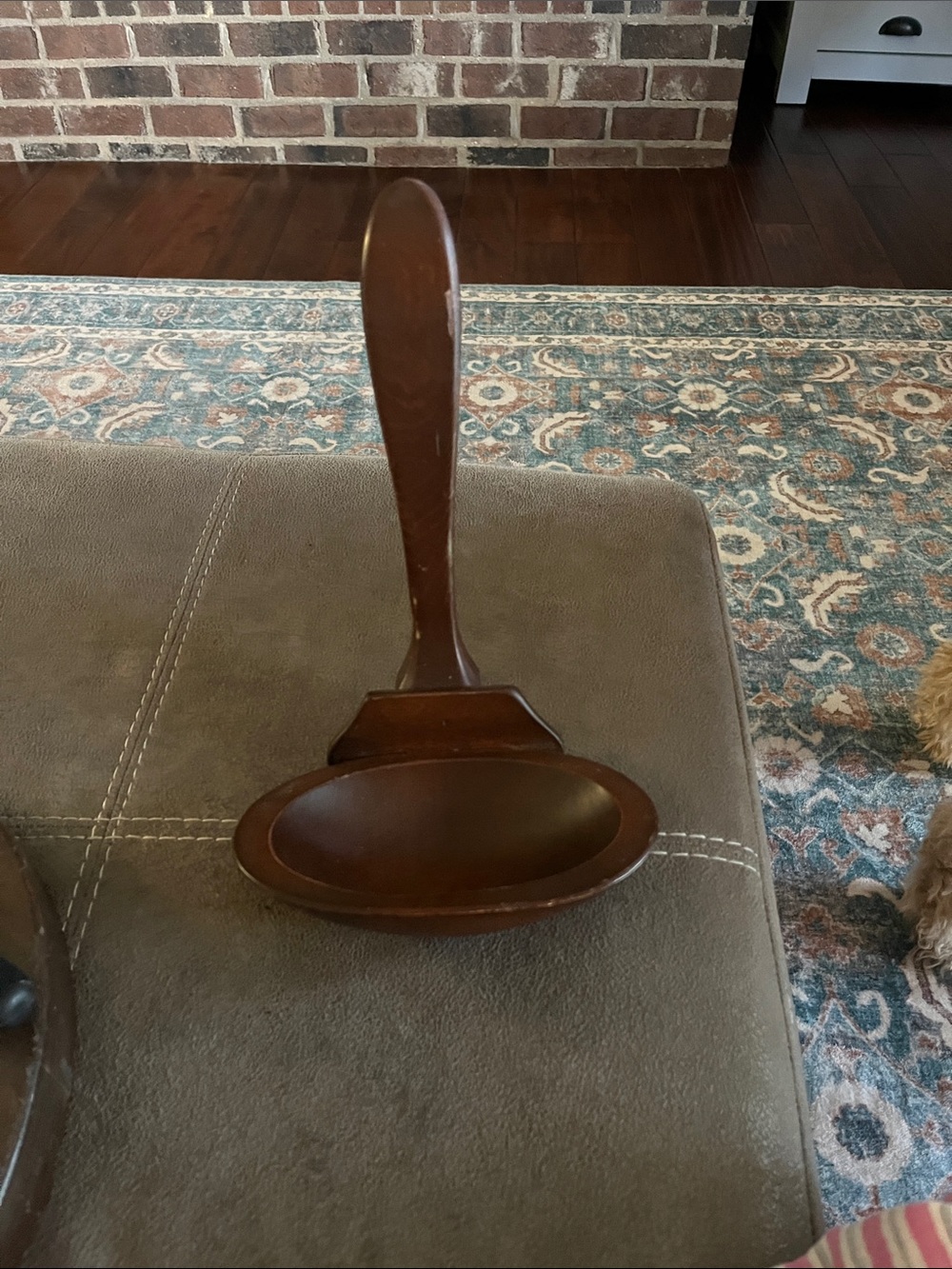 Vintage Wood Ladle Spoon Wall Decor